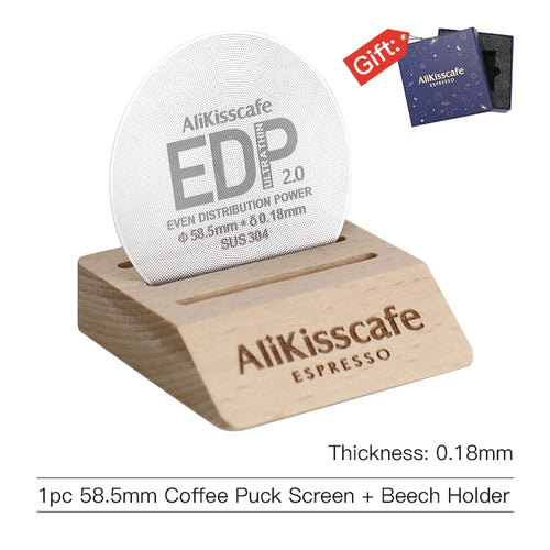 Alikisscafe Espresso Puck Screen Filter Stand 51mm 53.5mm 58.5mm For