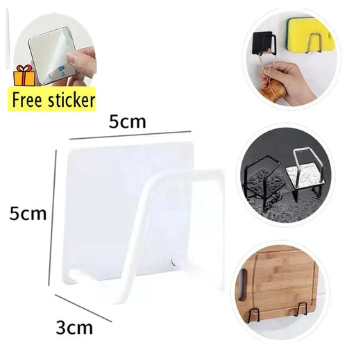 Kitchen Sponges Holder Stainless Steel Sink Sponges Drain Drying Rack