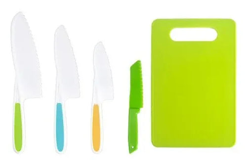 Kids Cooking Cutter Set Kids Knife Toddler Cutter Plastic Cake Fruit