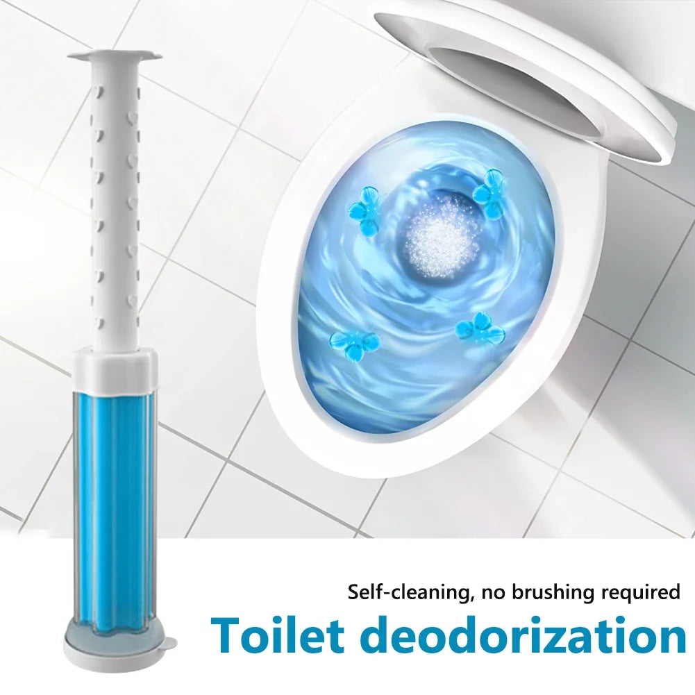 Toilet Cleaner Gel Remove Odors Leave Flower Aromatic Toilet Gel No