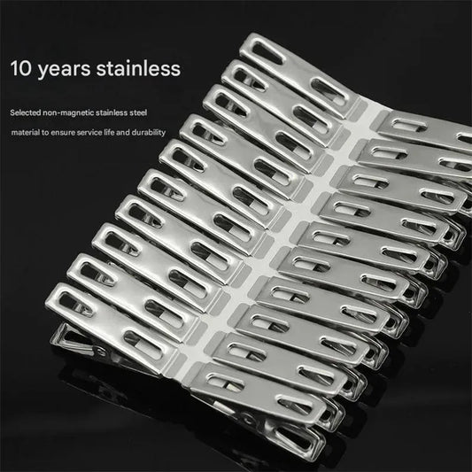 20/40PCS Towel Clips Metal Clothes Pins Laundry Clip Hanging Clips for