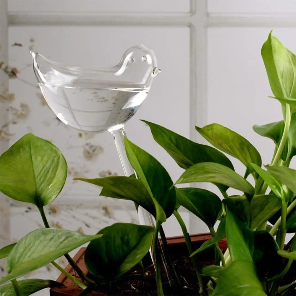 1-15pc Automatic Plant Watering Bulbs Self Watering Bird Shape Water