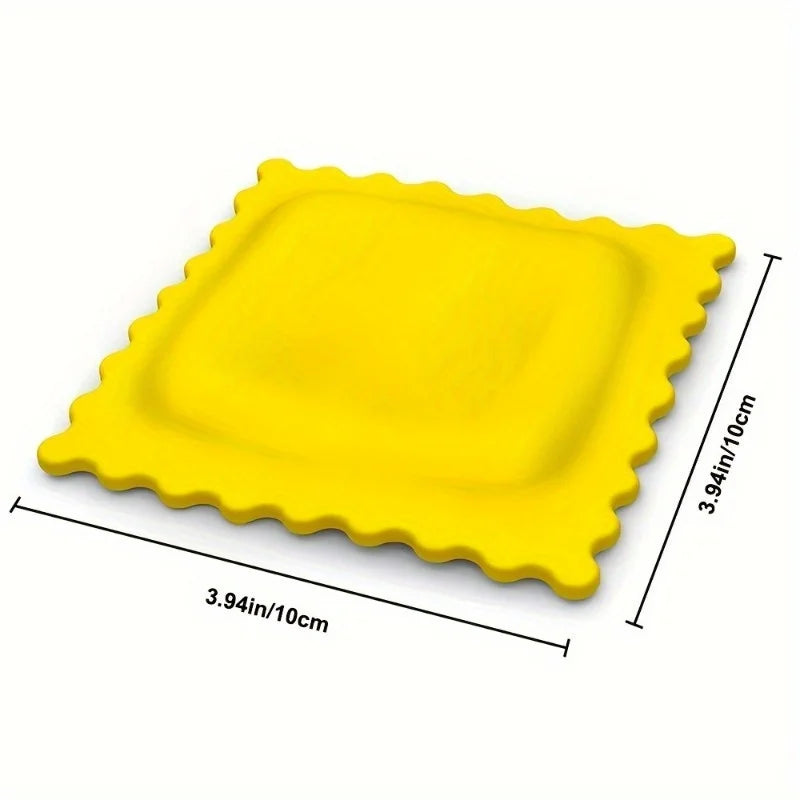 1pc Cartoon Biscuit-Shaped Soup Spoon Rest - Heat Insulating and