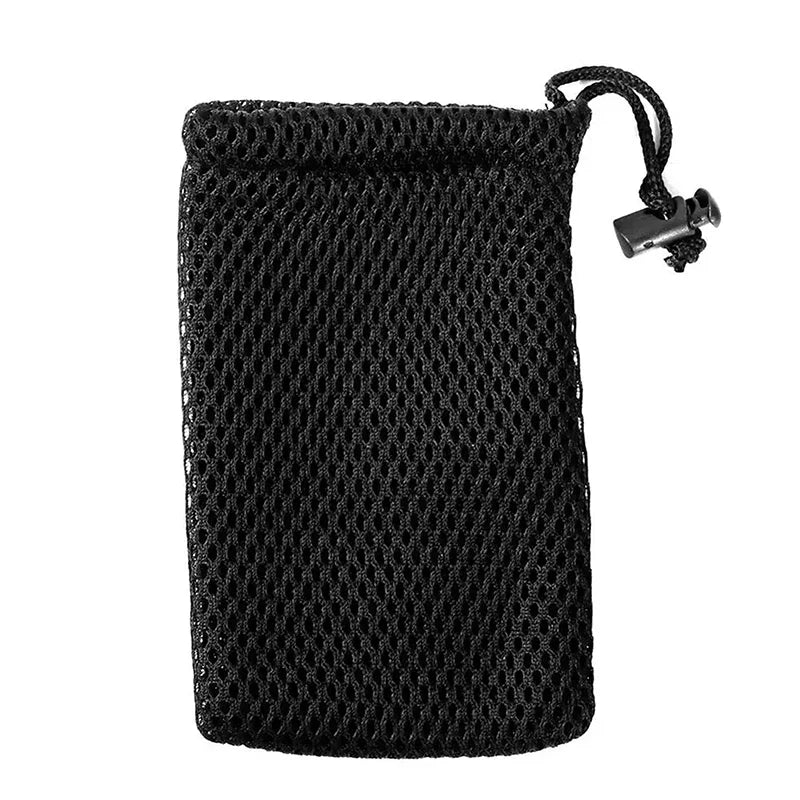 Nylon Mesh Drawstring Storage Pouch Bag Multi Purpose Travel & Outdoor