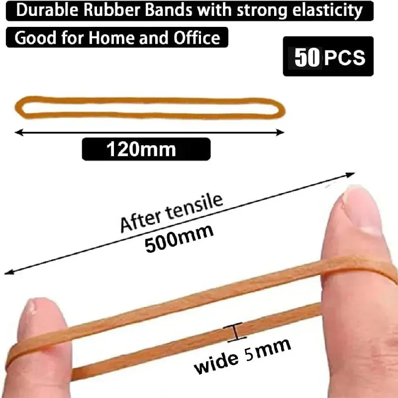Thick Elastic Bands Heavy Duty Rubber Bands Can Bands Office File