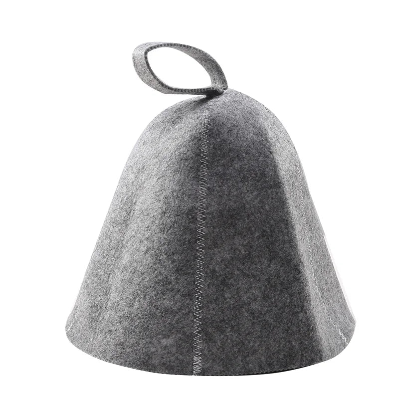 1/2/4PCS Felt Head Protection Bath Anti Heat Free Size Russian Style