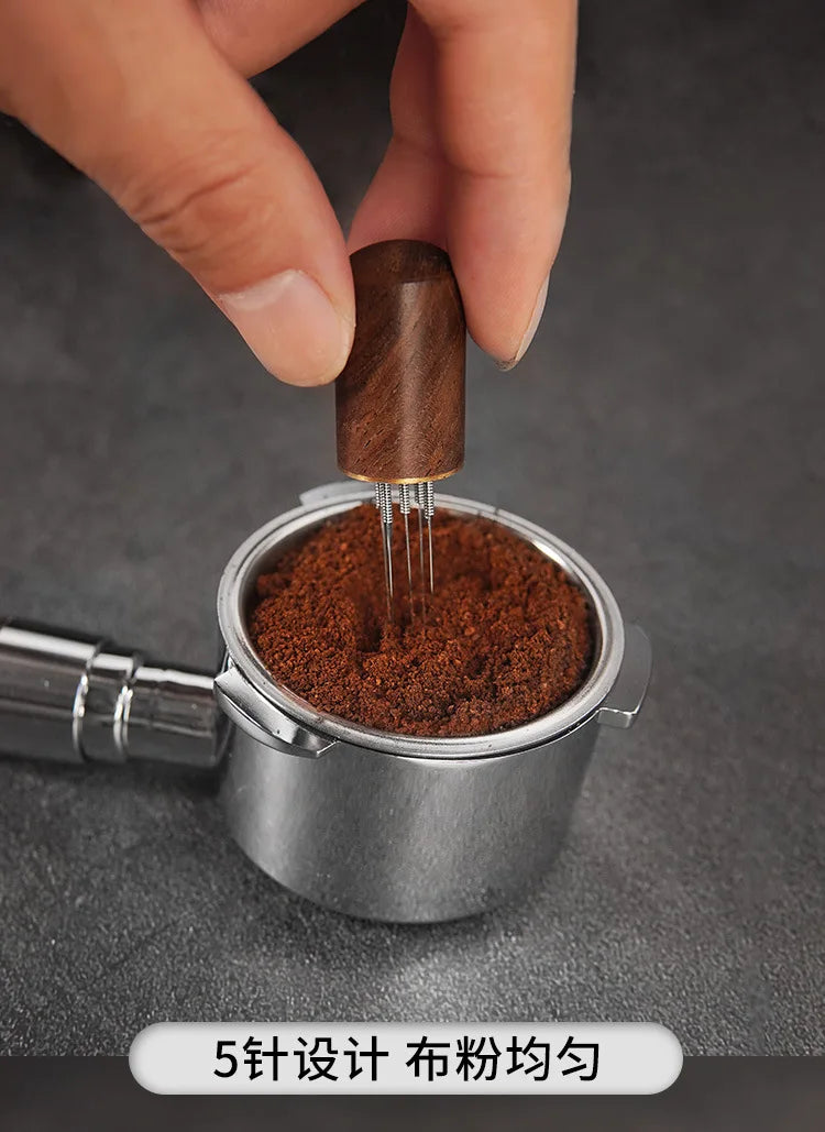 Stainless Steel Coffee Powder Tamper Espresso Powder Stirrer