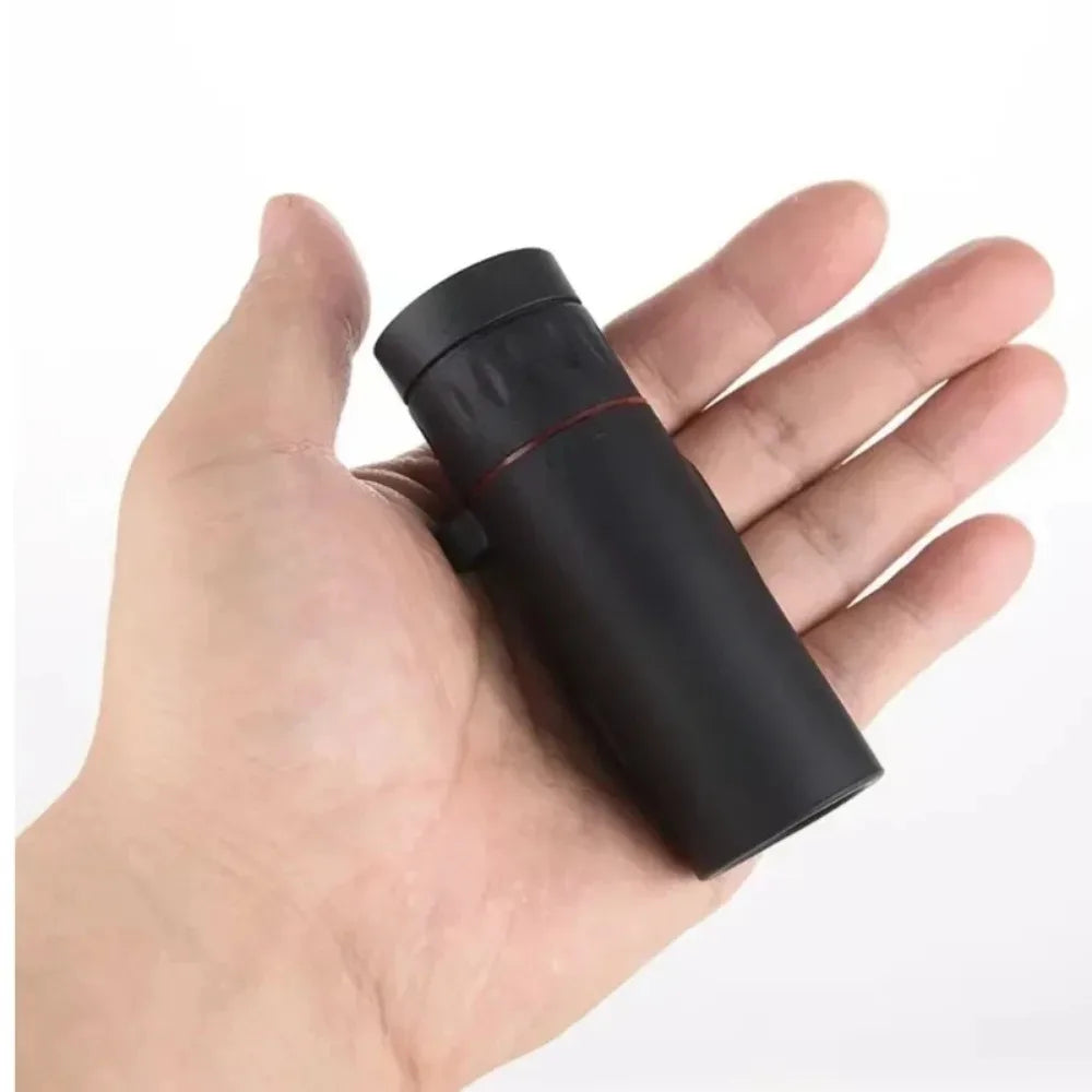 2000x25 HD Monocular Telescope: Mini Portable, for Outdoor Camping,