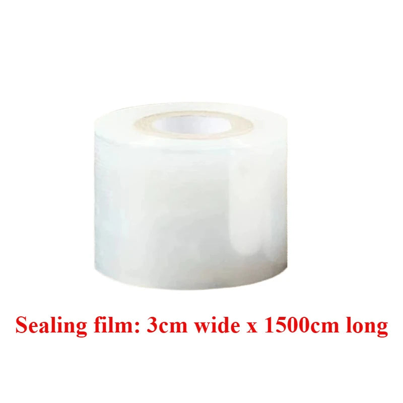 1pc 3cmx1500/6500cm  Leak-Proof Stretchable Wine/Liquor Bottle Seal -