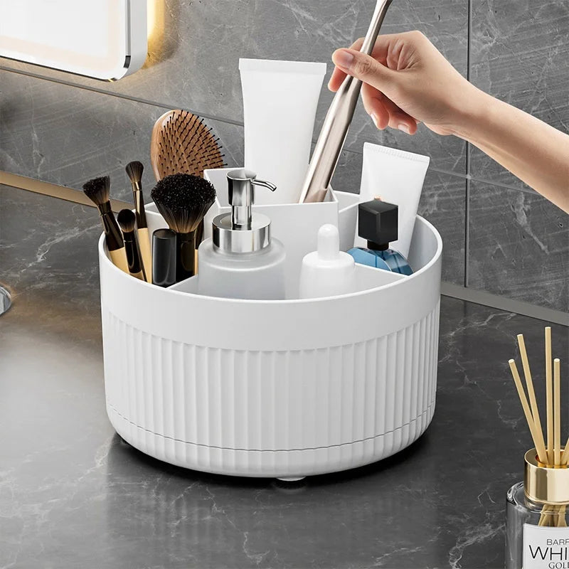 Desktop rotating storage box, makeup brush storage cylinder, cosmetics