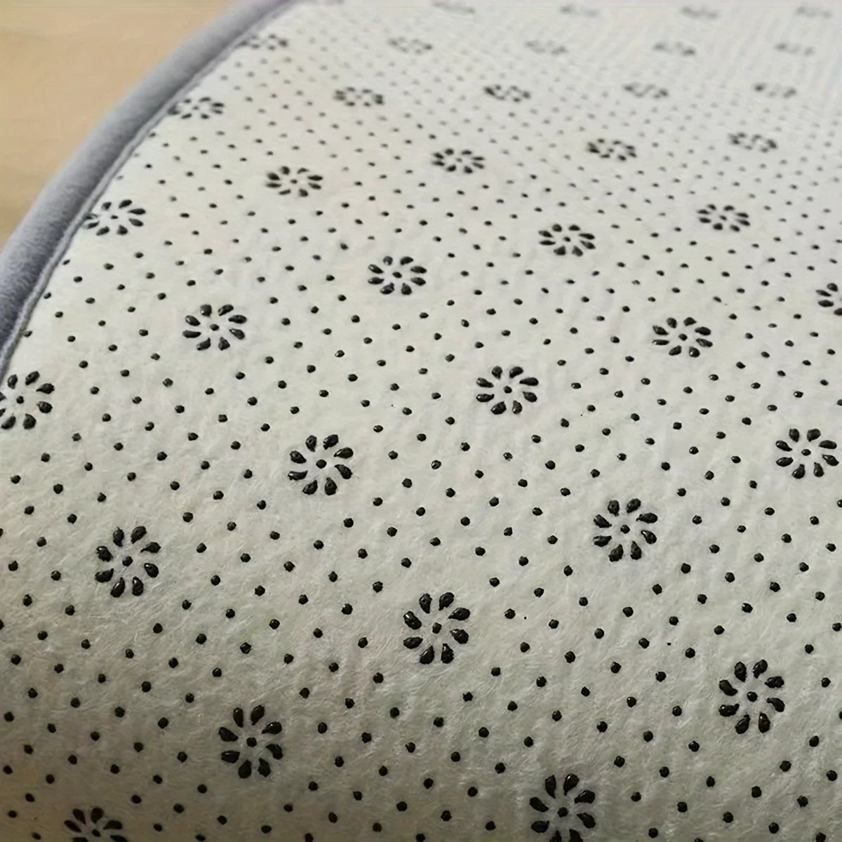 Thickened Special-shaped Absorbent Bathroom Floor Mat Flannel Toilet