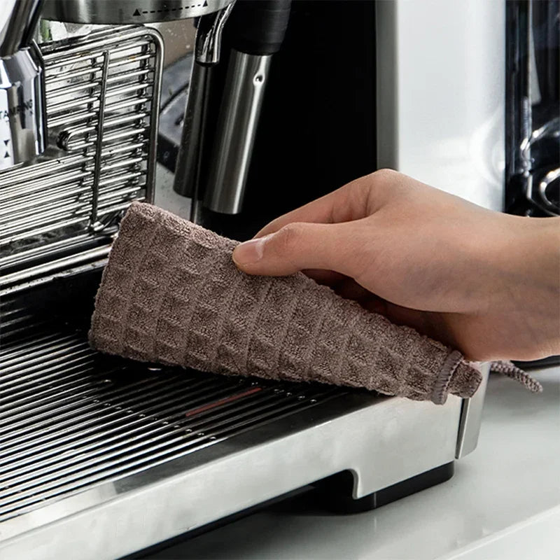 Super Absorbent Barista Bar Towel Coffee Machine Special Rag No Lint