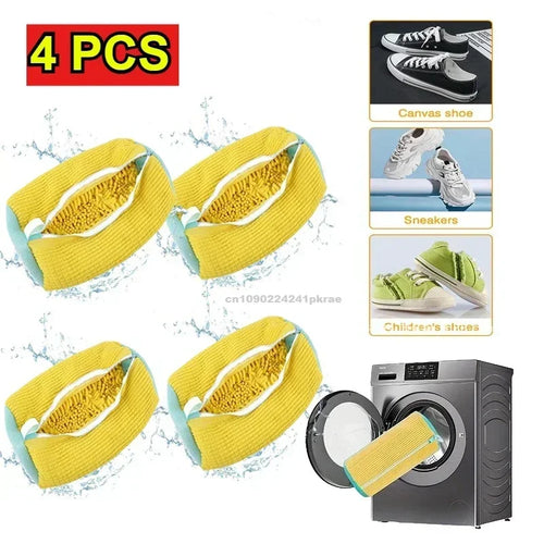 Sneaker Washing Net Bag To Wash Slippers Shoe Laundry Net Washing