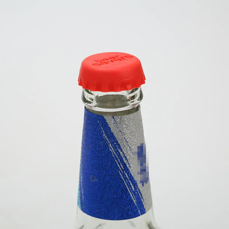 Reusable Silica Gel Bottle Cap Sealed Beer Cap Vinegar Soy Sauce