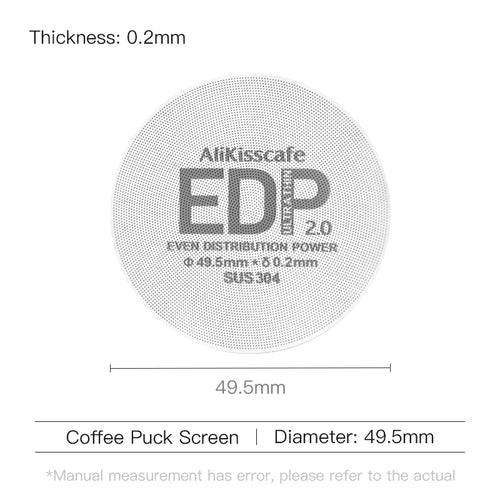 AliKisscafe 58mm to 49mm Step Down Portafilter Basket Kit Coffee