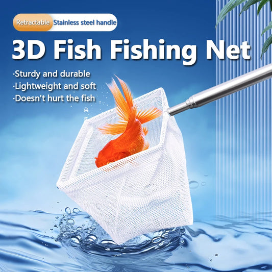Fishing Landing Net Rustproof Corrosion Resistant Stainless Steel