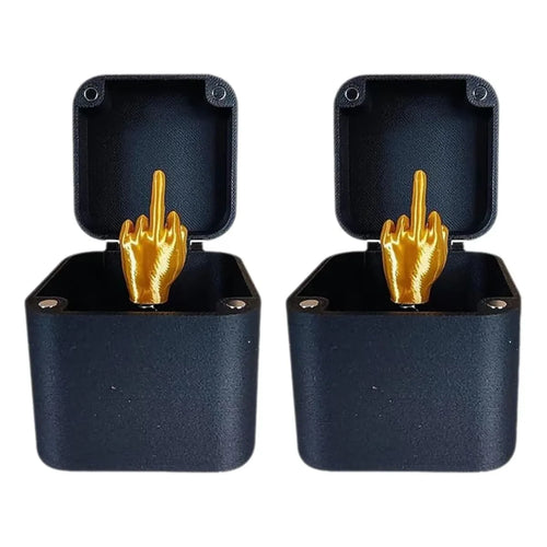 Interesting Prank Gift Middle Finger In Box Box Funny Creative Gifts