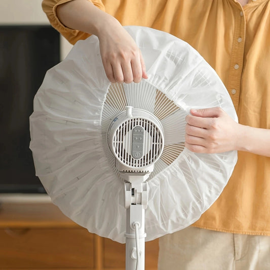 Household vertical floor fan universal dust cover, which can fully