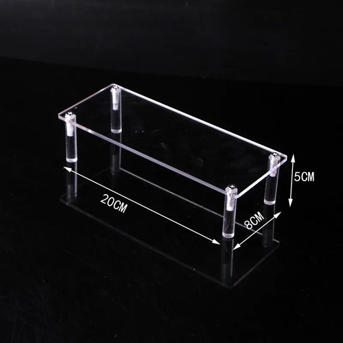 1-5 Tier Acrylic Display Stand,Clear Display Riser Rack for