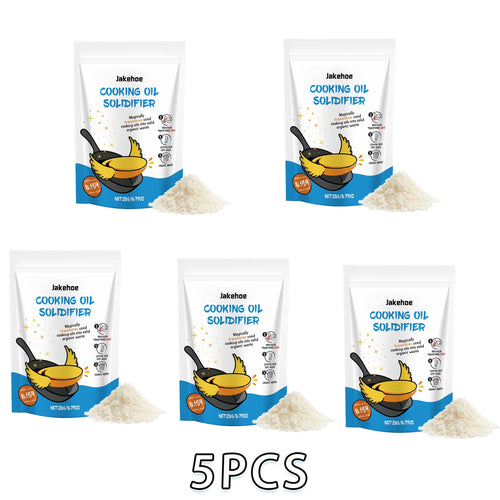 Cooking Oil Solidifier Powder Hot Grease Hardener For Used Fryer Oil