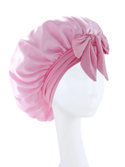 New Silky Bonnet For Sleeping Women Satin Bonnet Hair Bonnet Night
