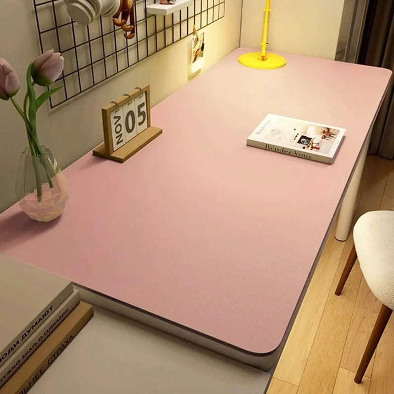 Leather Table cloth for Home Easy Clean Table Protector Waterproof Tea