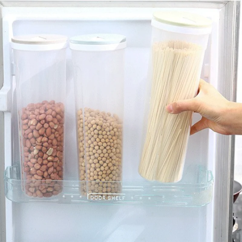 1pc Noodles Sealed Can Food Storage Spaghetti Noodle Pasta Container