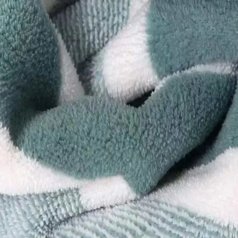Striped Pattern Towel Set Soft Hand Towel Bath Towel Quick Drying
