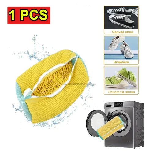 Sneaker Washing Net Bag To Wash Slippers Shoe Laundry Net Washing