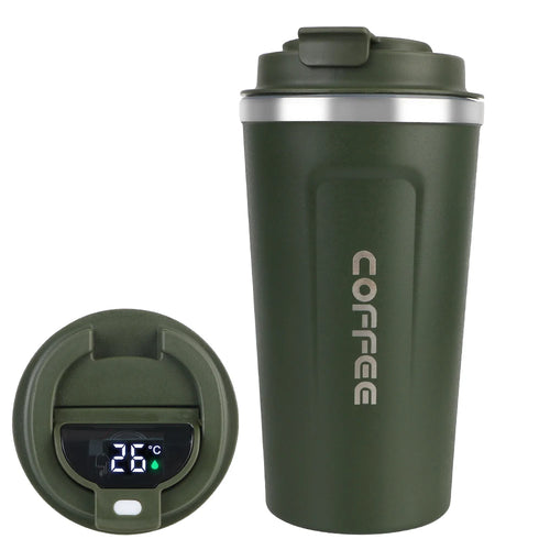 Thermo Cafe Coffee Mug Car Thermos Mug 380/510ML Leak_Proof Travel
