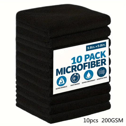 Premium Quality 3/5/10/20-Pack Cleaning Cloths - Soft Microfiber