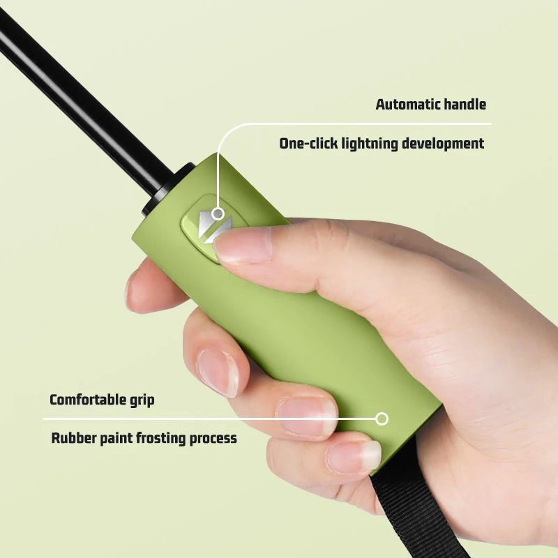 Automatic Umbrella UV Protection Compact Portable Sun/Rain Folding