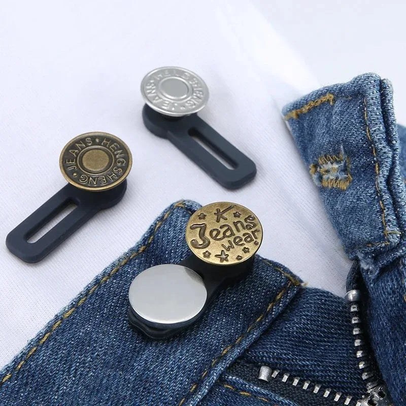Metal Button Extender Perfect To Any Jeans Pants Free Sewing