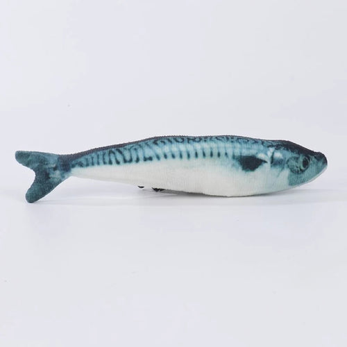 Hot sale of cat-teasing toys simulation fish tear-teasing cat chew