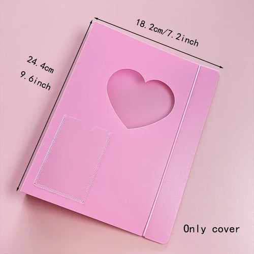 A5 Photocard Binder Cover Kpop Photo Album Simple Card Binder Collect