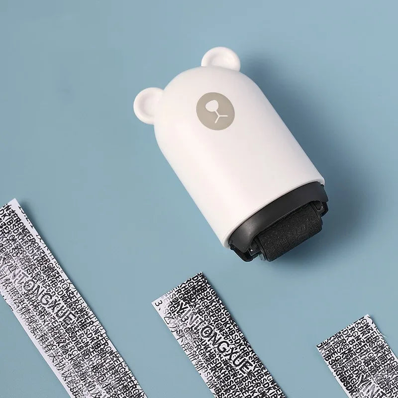 Theft Protection Roller Stamp for Privacy Confidential Data Guard Your