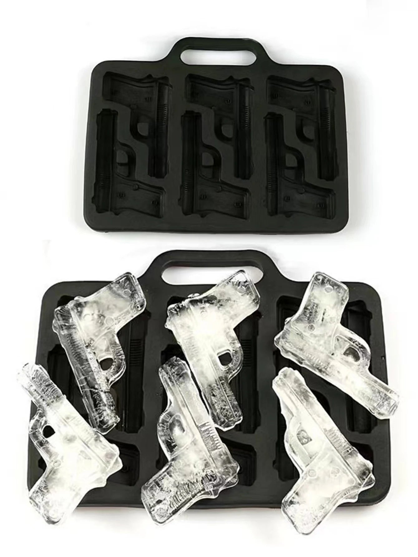 1PC Silicone Ice Cube Tray, Ice Cube Trays for Freezer, Easy Release