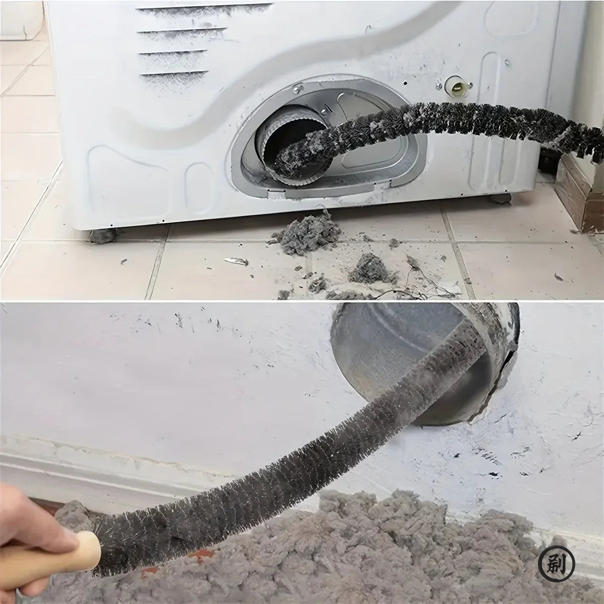 Radiator Cleaner Brush Washing Machine Lint Cleaning Brushes Long