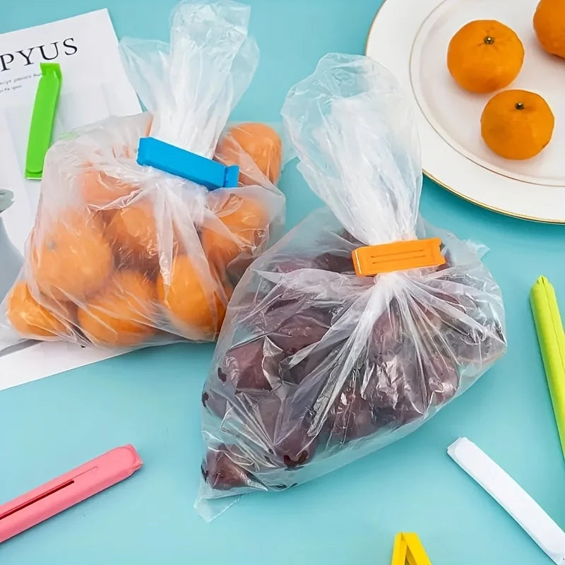 5-100PCS Food Snack Bag Sealing Plastic Clips For Packages Kitchen
