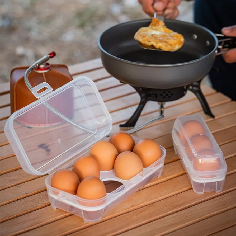 Outdoor Shockproof Egg Box Storage Box, Portable Camping Shatterproof