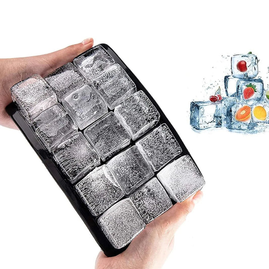 1PC Silicone Ice Cube Tray, Ice Cube Trays for Freezer, Easy Release
