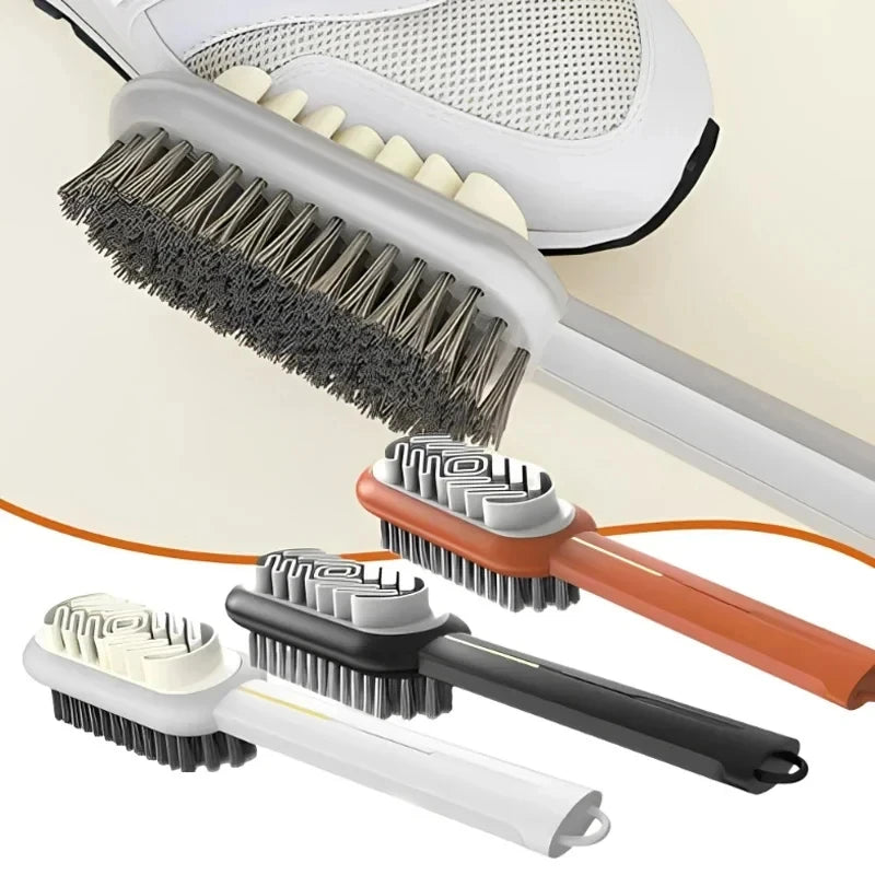 Long Handle 2 Sided Boot Cleaner Rubber Eraser Set Shoes Stain Dust