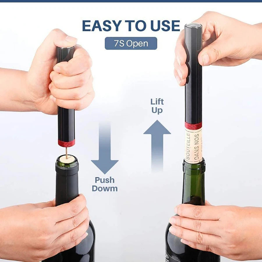 Wine Opener Wine Air Pressure Pump Bottle Opener Tools Bar Accessories