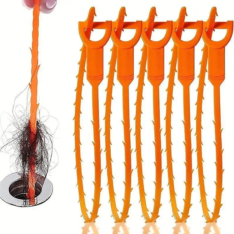 Household Drain Cleaner Tool For Hair Clog Removal Wash Basin Pipe