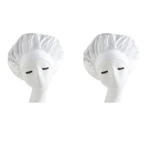 Bonnet Sleeping Cap Nightcap High Elastic Wide Brim Satin Night Hat