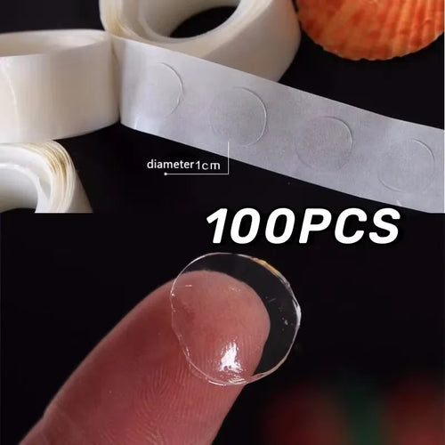 Balloon Glue Dot Adhesive Point Tape Double Sided Clear Sticky Glue