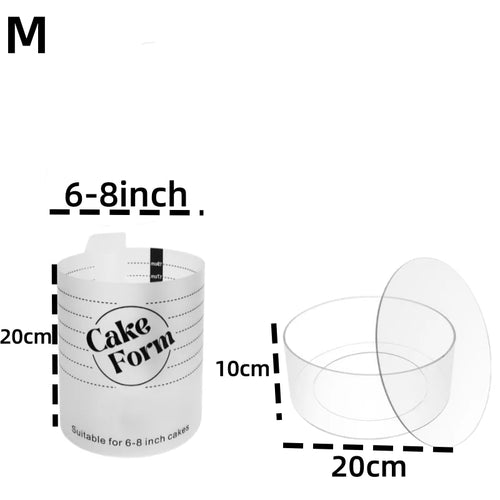 Round Adjustable Cake Ring Mold Retractable Fondant Tools Mousse Cake