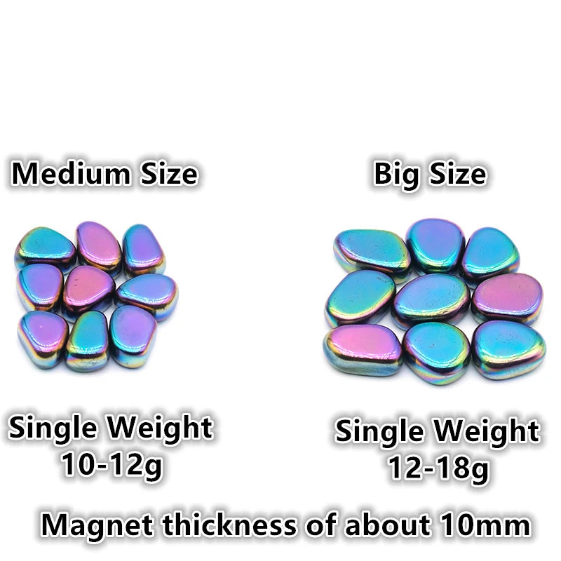 15/20/30Pcs Polished Irregular Magnet Magnetic Push Pin for Home