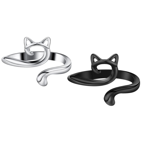 2pcs Adjustable Knitting Crochet Loop Ring Knittied Yarn Guide Finger