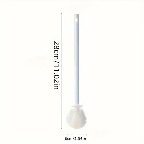 Foldable 360 degree comprehensive cleaning silicone brush with long